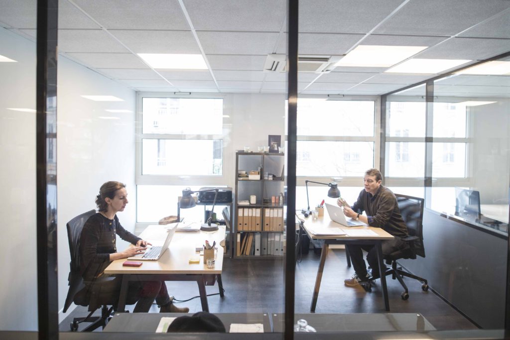 bureau privé jusqu'à 4 postes
